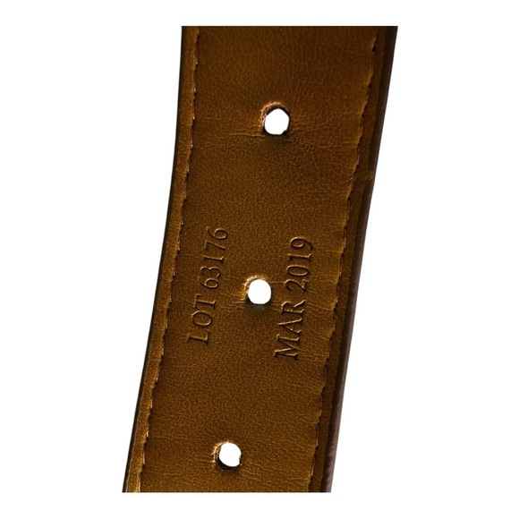 Nocona Glam Western Belt with Rhinestone Buckle and Heart Conchos size 24 - Picture 5 of 7